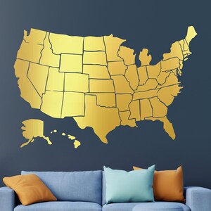 USA map decal America map decal USA states decal Virginia decal USA decal States map decal States decal Any state decal Heart state decal