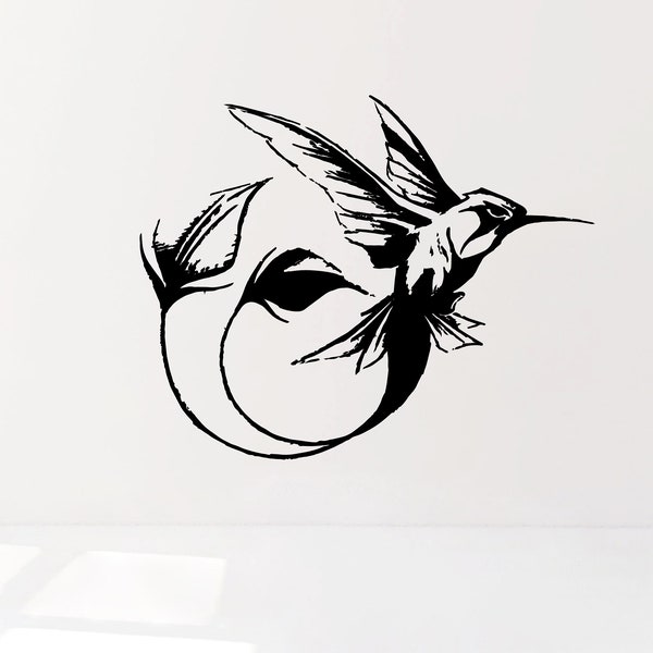 Humming bird decal Colibri decal Bird decal Humming bird symbol decal stands for intelligence beauty devotion love Ecuador colibri decal