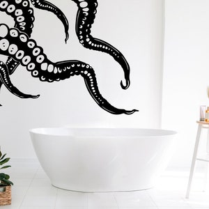 Tentacles decal Octopus wall decor Octopus wall decal Tentacle decal Octopus vinyl tentacles sticker Bedroom Nursery wall decals art octopus