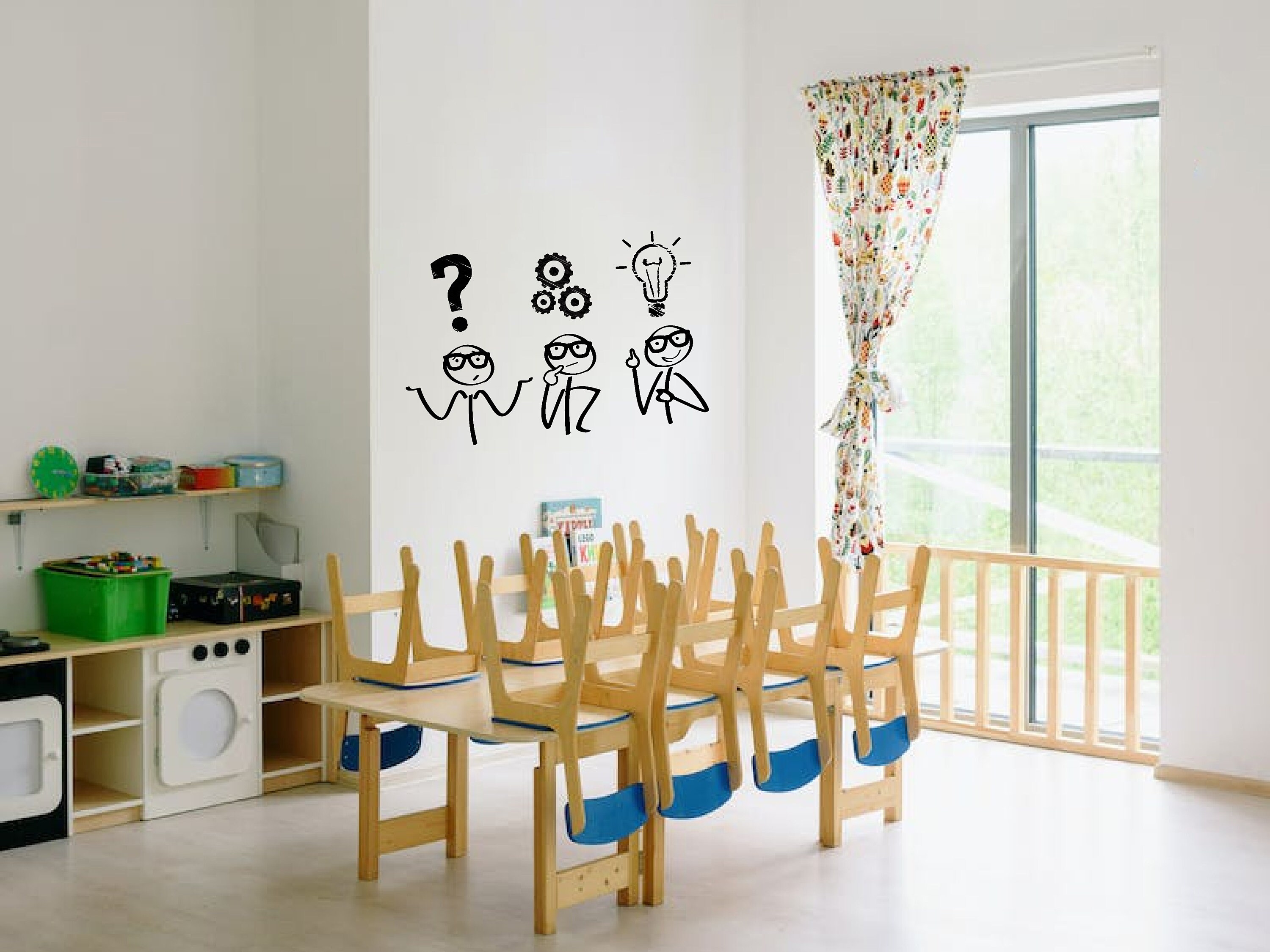 Science Steam Idea Decal School Classroom Decal Kids Decals Playroom