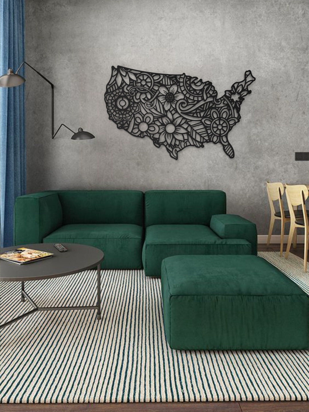 USA Map With Floral Pattern States - Il 1080xN.5558370028 Kovv