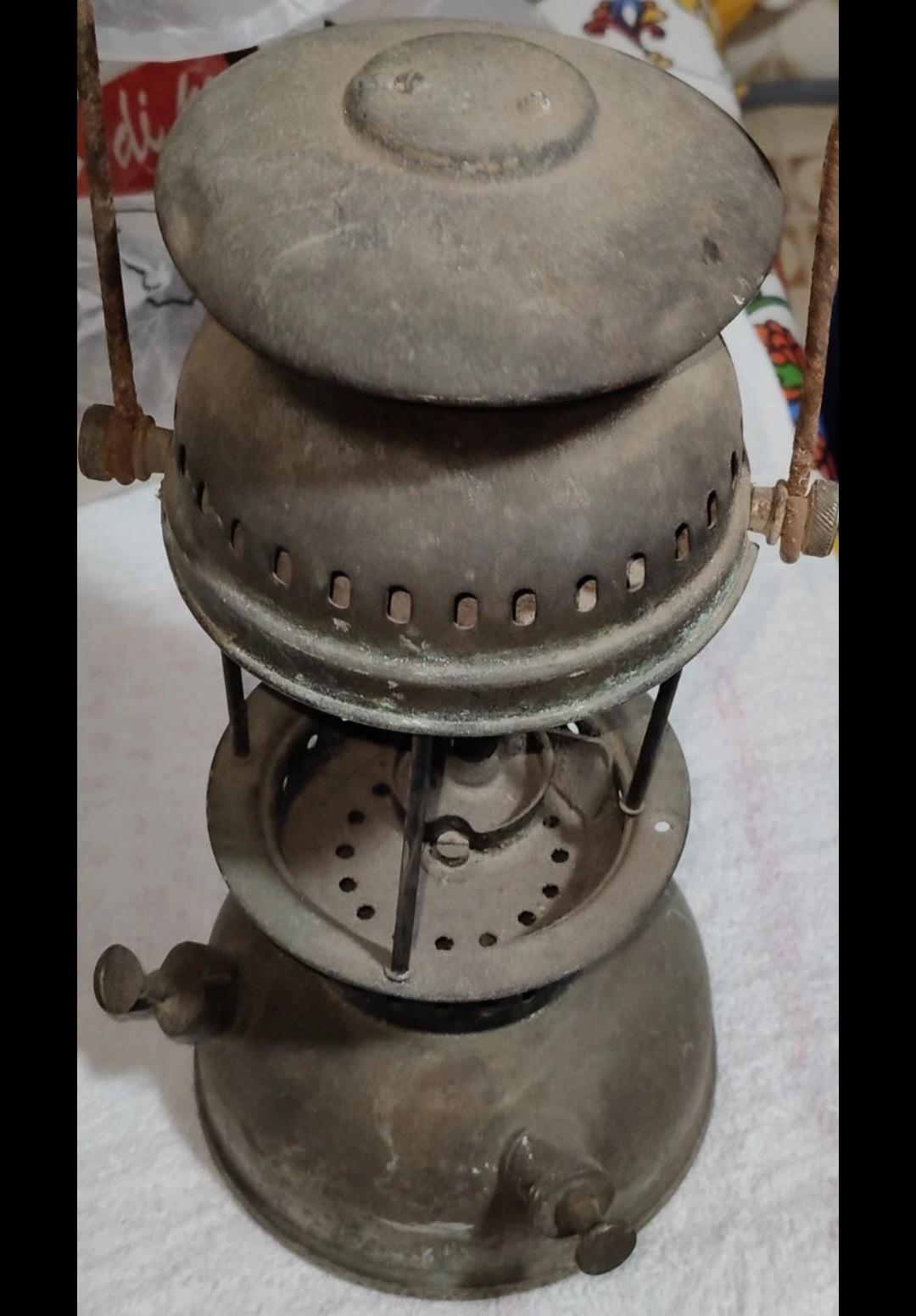 Lanterne Petromax 821/250CP - Kérosène/Paraffine - Pour Pièces Ou Restauration
