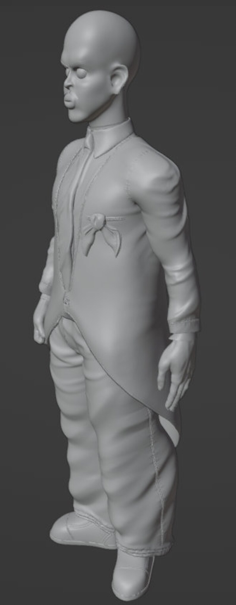 Officer Black From Red Ribbon Army STL File Etsy Australia