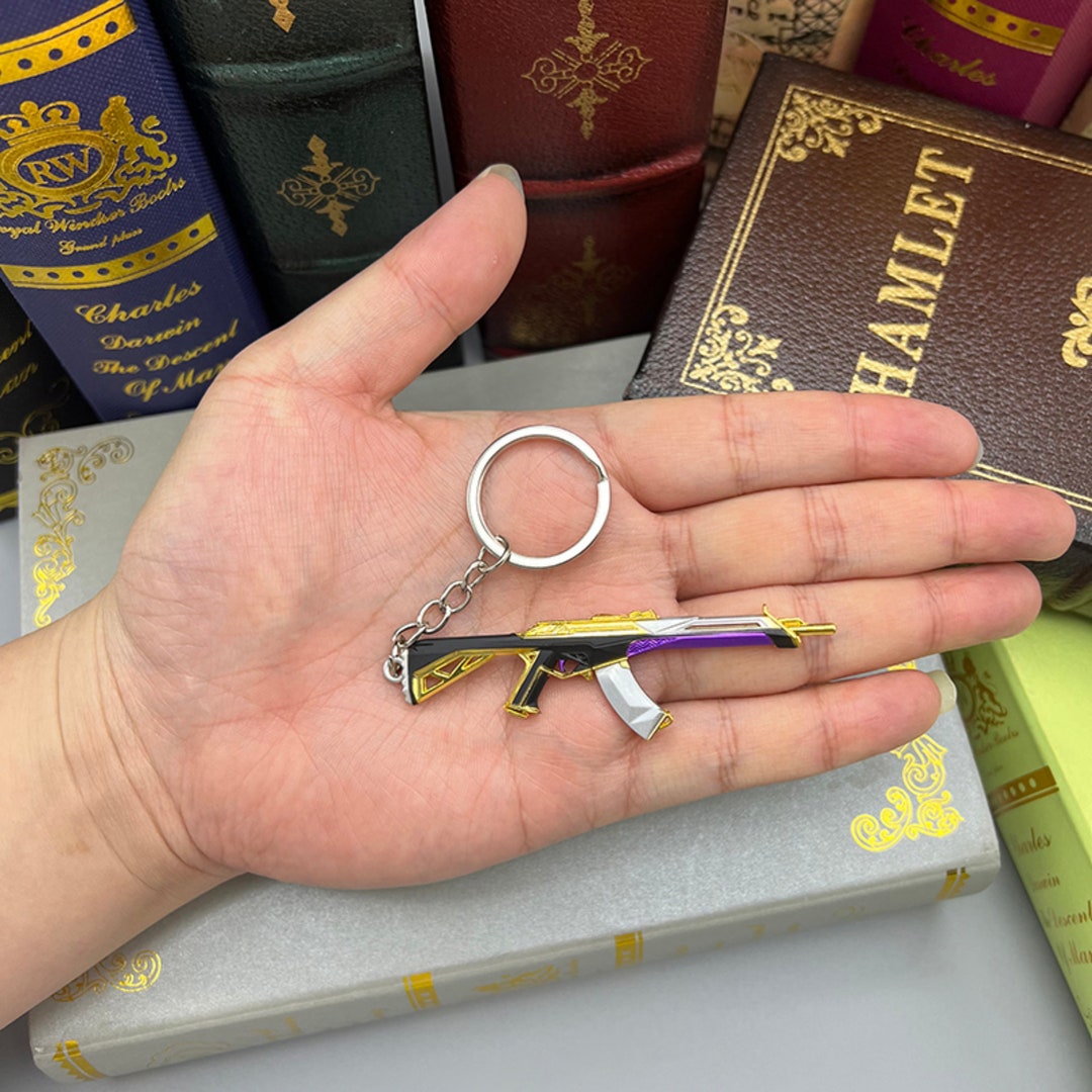 Valorant Prime Vandal Keychain Game Keychain Valorant Etsy