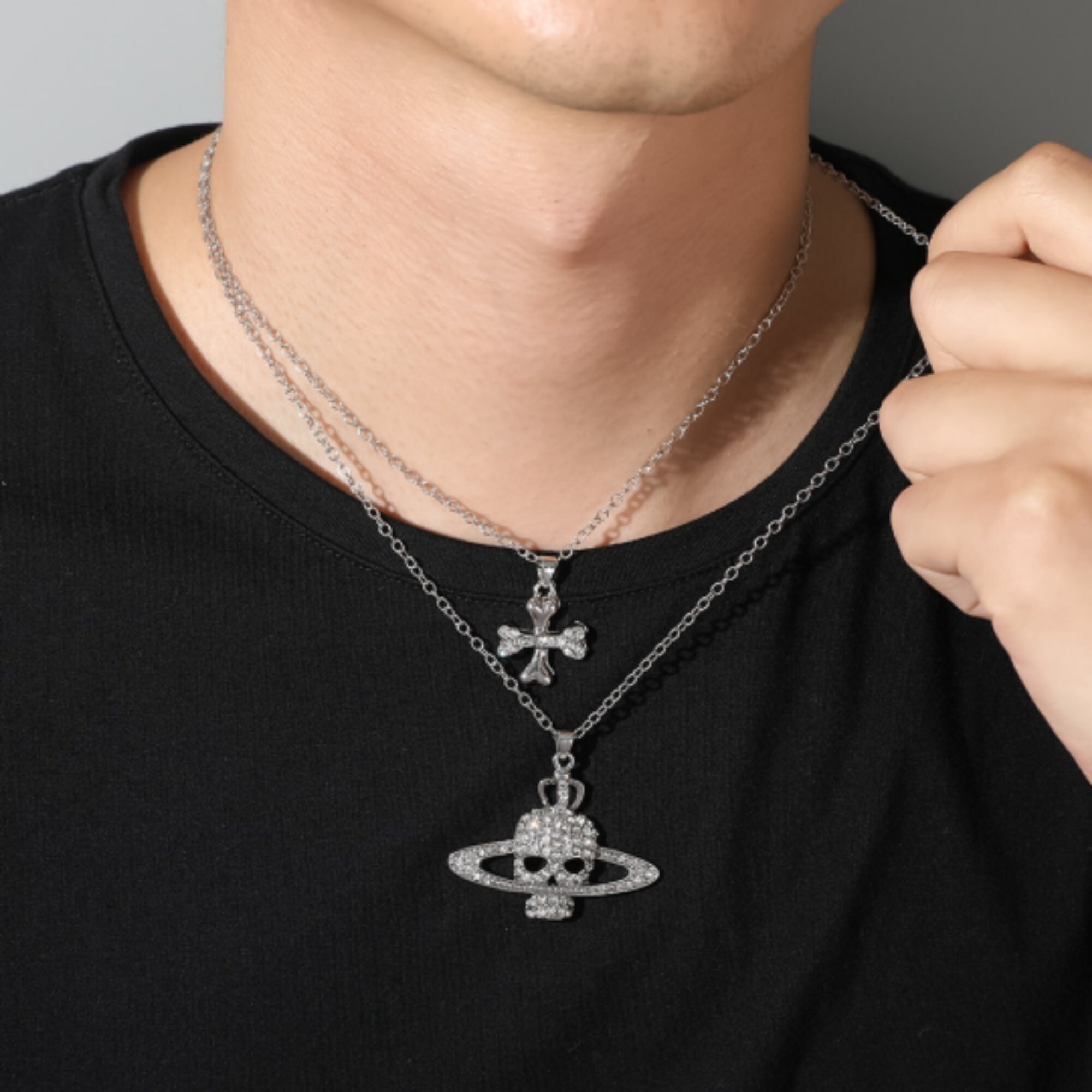Vivienne Westwood Necklace Skull Etsy UK
