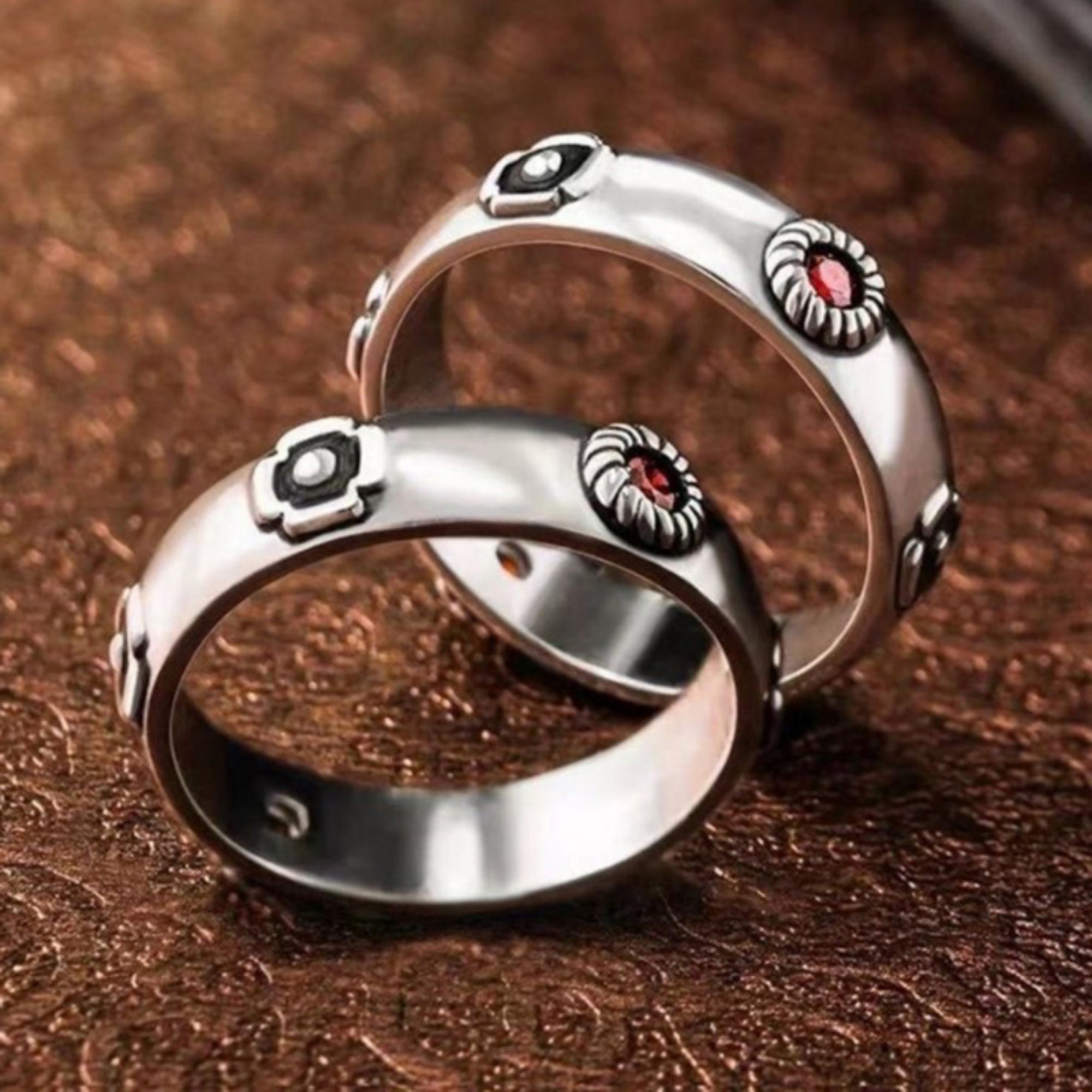 Buy Anime Couples Promise Rings Set, Anime Inspired Ring, Gift for Her,  Silver Rings, Unique Gift for Couple, Anime Ring Women, Gift for Girls  Online in India - Etsy