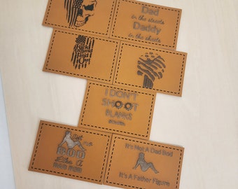 Engraved Hat Patches