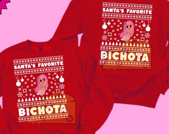 Bichota Karol G Christmas Sweater Design   I    Santa's Favorite Bichota Design    I     Karol G Sweater Design  I  Christmas Design