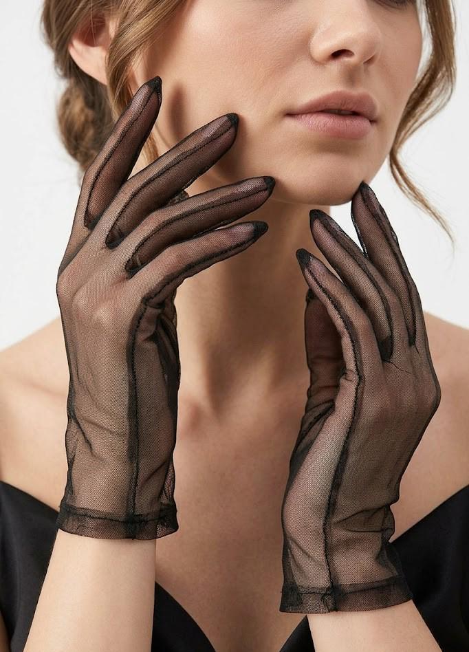 Black Evening Gloves - Etsy Black Evening Gloves - Etsy