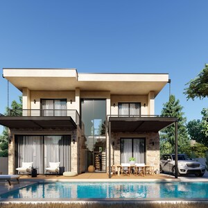 3D-Modellierung und Architektur-Visualisierung 3D EXTERİOR Architektur-Visualisierung
