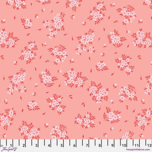 Tula Pink What a Ditz - Peachykeen || Tula Pink True Colors - By The Yard (36&quot; x 43/44&quot;)