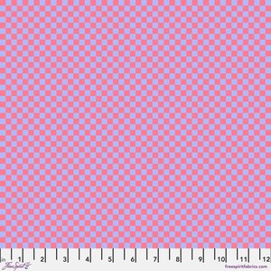 Tula Pink Check Please - Nova || Untamed - By The Yard (36&quot; x 43/44&quot;)