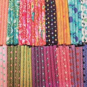 Tula Pink Fat Quarter Mystery Grab-Bag 100% Cotton - No Duplicates