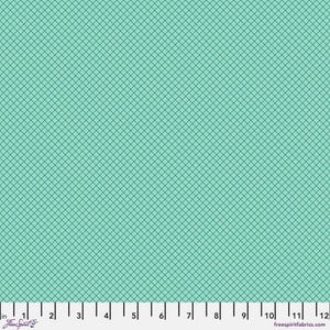 Tula Pink On the Grid - Raindrop || Tula Pink True Colors - By The Yard (36&quot; x 43/44&quot;)