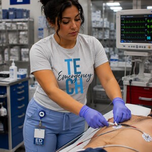 Emergency Department Tech Shirt | ED Tech Gift | Healthcare Worker Apparel