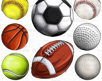 Ball Bundle Png, Basketball Png, Fußball Png, Fußball Png, Hockey Png, Baseball Png, Tennis Png, Softball Png, Sublimation Design Download