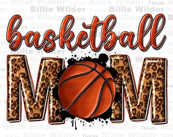 Basketball mom png sublimation design télécharger, Basketball game png, western maman png, sport png, game day png, sublimer télécharger