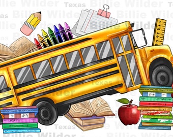 School bus driver png sublimation design download, back to school png, school bus driver png, school bus png, sublimate designs download