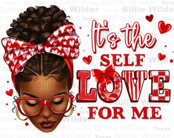 Schwesternschaft Farben rot und weiß es ist die Selbstliebe für mich schwarz Frau png, schwarz weiß png, afro Messy Bun png, Designs Download