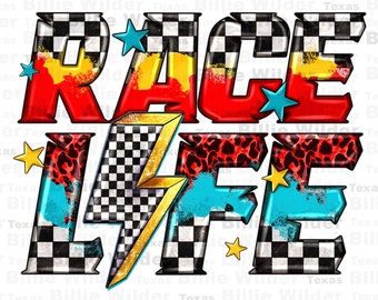 Race life png sublimation design download, checkered race png, racing png, game day png, race track png, sublimate download