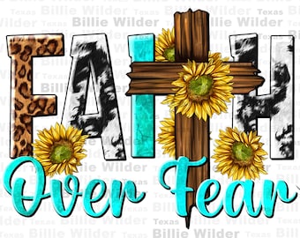 Tro över rädsla png sublimeringsdesign för nedladdning, kristen png, tro png, religiös png, västerländsk png-design, sublimerade designer för nedladdning