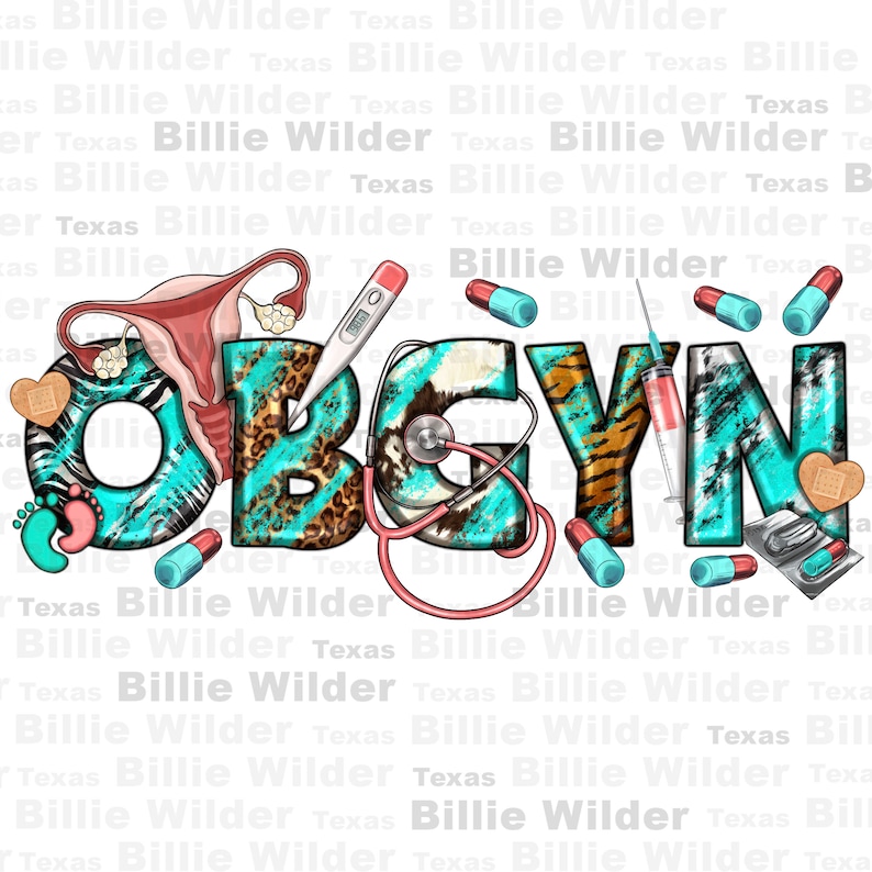 OBGYN Obstetrics and Gynecologist Png Sublimation Design Download ...