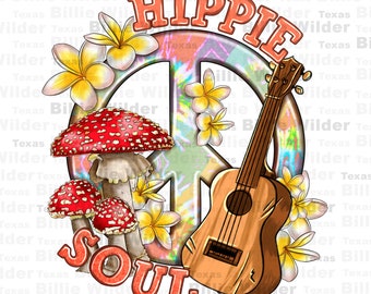 Hippie soul with peace png sublimation design download, western hippie png, hippie soul png, hippie vibes png, sublimate designs download