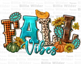 Herbst Vibes png Sublimation Design herunterladen, hallo Herbst png, Herbst png, Fall Vibes png, Western Fall png, sublimieren designs download