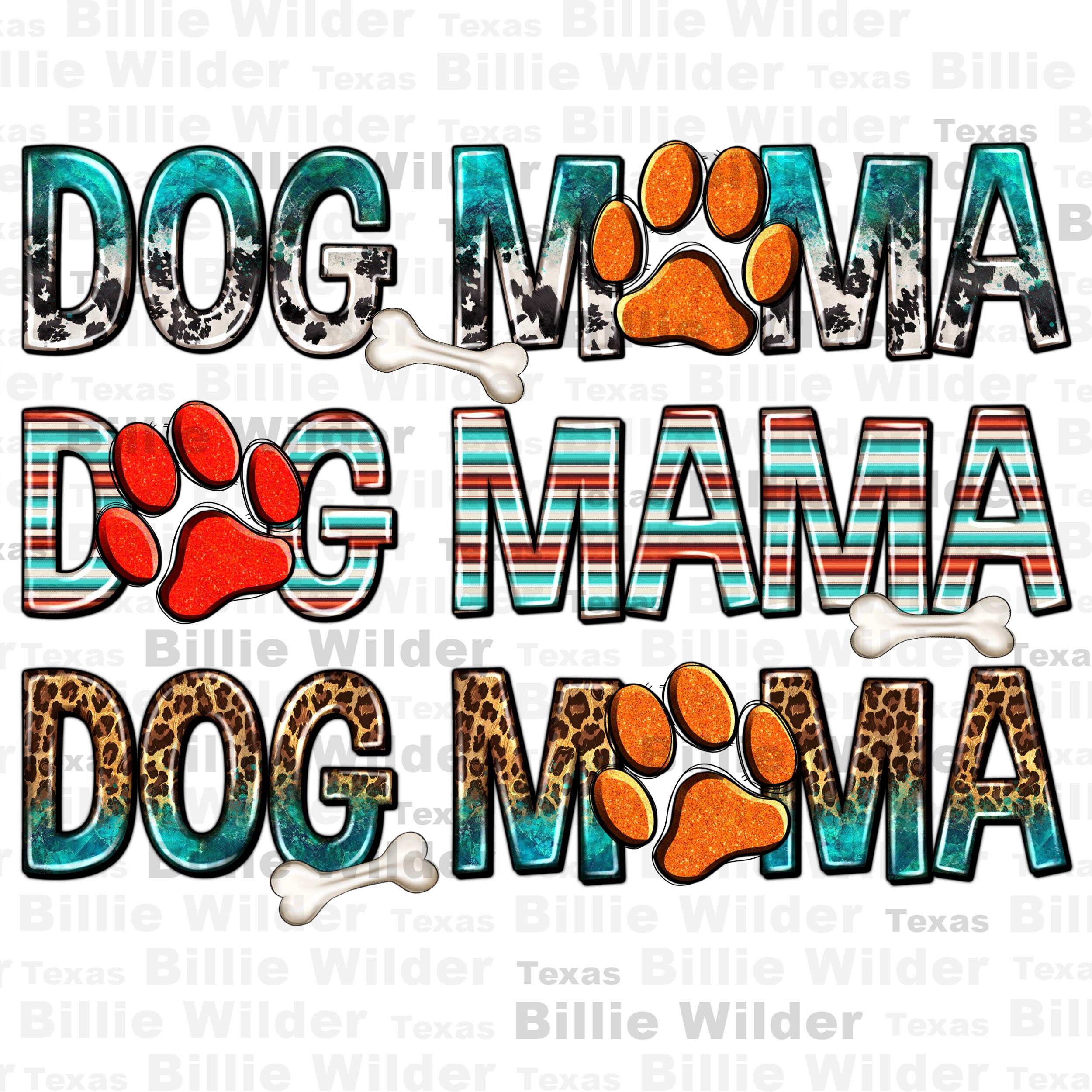 Dog Mama Png Sublimation Design Download, Mother's Day Png, Western ...