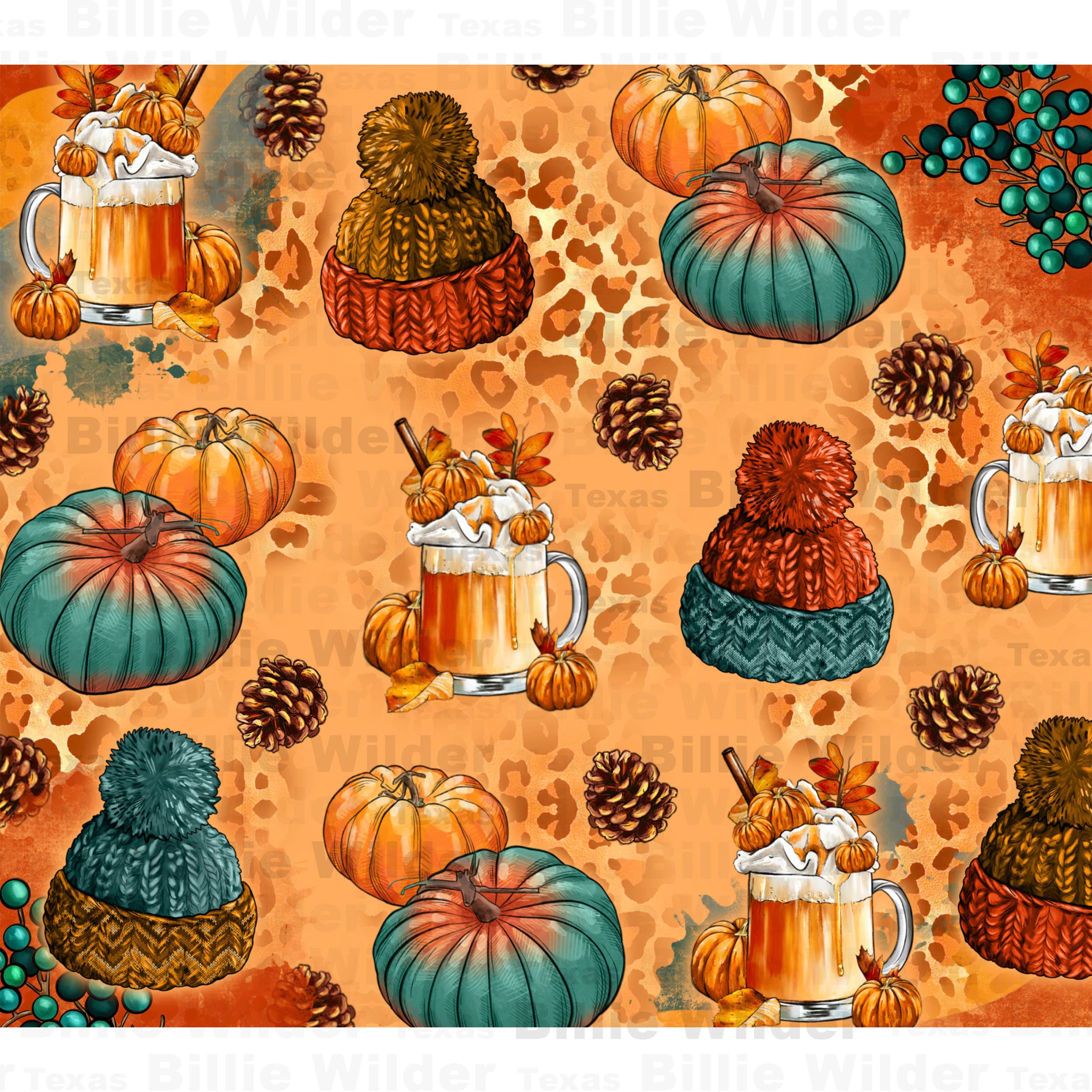Fall Pumpkins 20 Oz Skinny Tumbler Png, Fall Tumbler Wrap Png,fall 20 ...