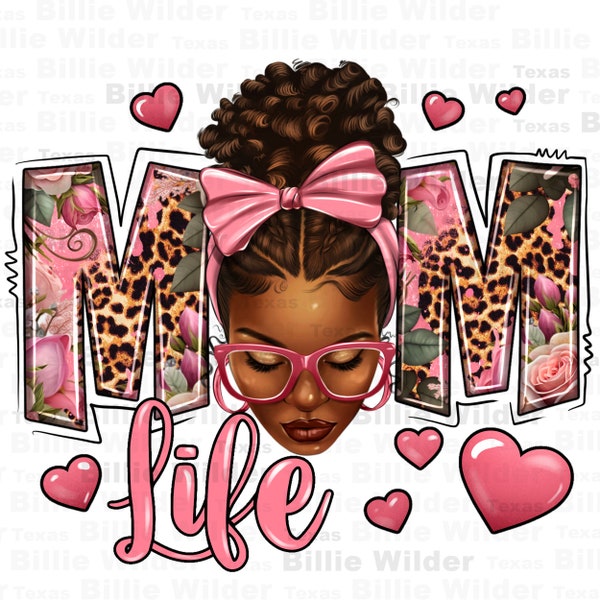Afro messy bun Mom Life png sublimation design download, Momlife png, Messy bun png, Messy bun momlife png, sublimate designs download