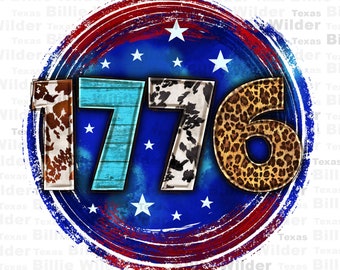 Western 1776 4 de julho download de design de sublimação png, 4 de julho png, Dia da Independência png, bandeira dos EUA png, download de designs sublimados