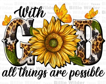 Con Dios todo es posible descarga de diseño de sublimación png, png cristiano, png religioso, png de Dios, diseño png occidental, descarga de diseños