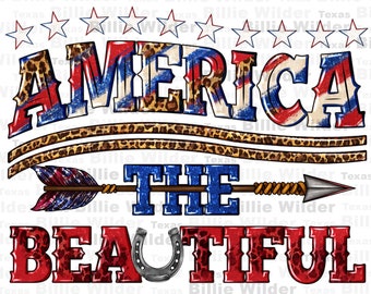 America the beautiful png sublimacja projekt do pobrania, 4 lipca png, Dzień Niepodległości png, flaga USA png, sublimacja projektów do pobrania