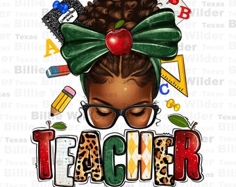 Afro messy bun Teacher Life png sublimation design download, Teacher Life png,Messy bun png,Teacher Messy bun png,sublimate designs download