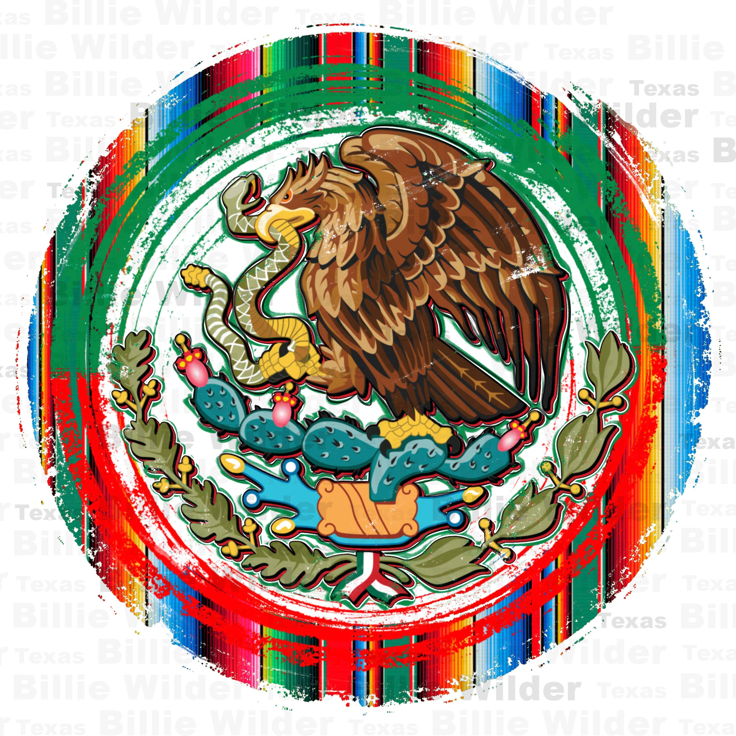 Mexico Coat of Arms Png Sublimation Design Download, Mexico Png ...