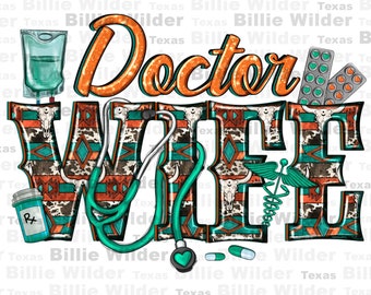 Doctor wife png sublimation design download, doctor design png, doctor love png, medical png, hospital png, sublimate designs download