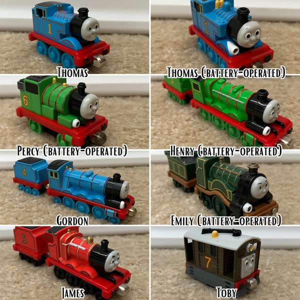 Thomas & Friends 2005-2009 Metal Magnetic Toy Engines