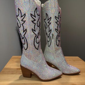 Custom Rhinestone Cowboy Boots