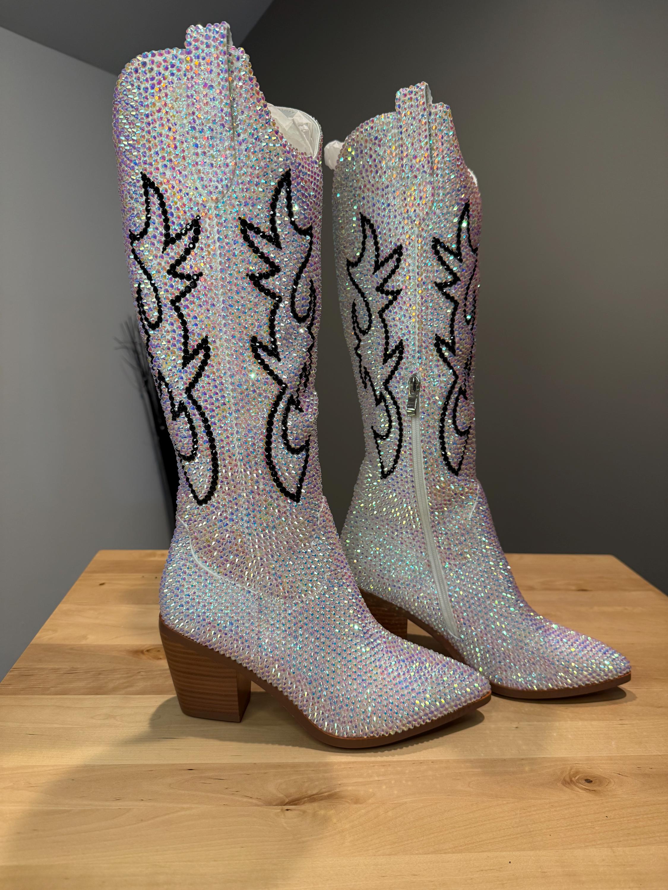 Botas swarovski México