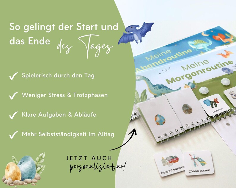 Routineplaner für Kinder erleichtert Morgenroutine und Abendroutine. Klare Struktur hilft bei ADHS, Trotzphase und sorgt für einen entspannten Start in den Tag.