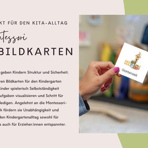 May include: A white card with a colorful illustration of a birdhouse, flowers, and a fence. The text "Gartenzeit" is printed on the card.