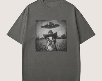 Boston Terrier Dog Funny Shirt, Boston Terrier Shirt, Boston Terrier, Boston Mom, Dog Cowboy, Boston  Gift, Boston shirt, Boston Gifts