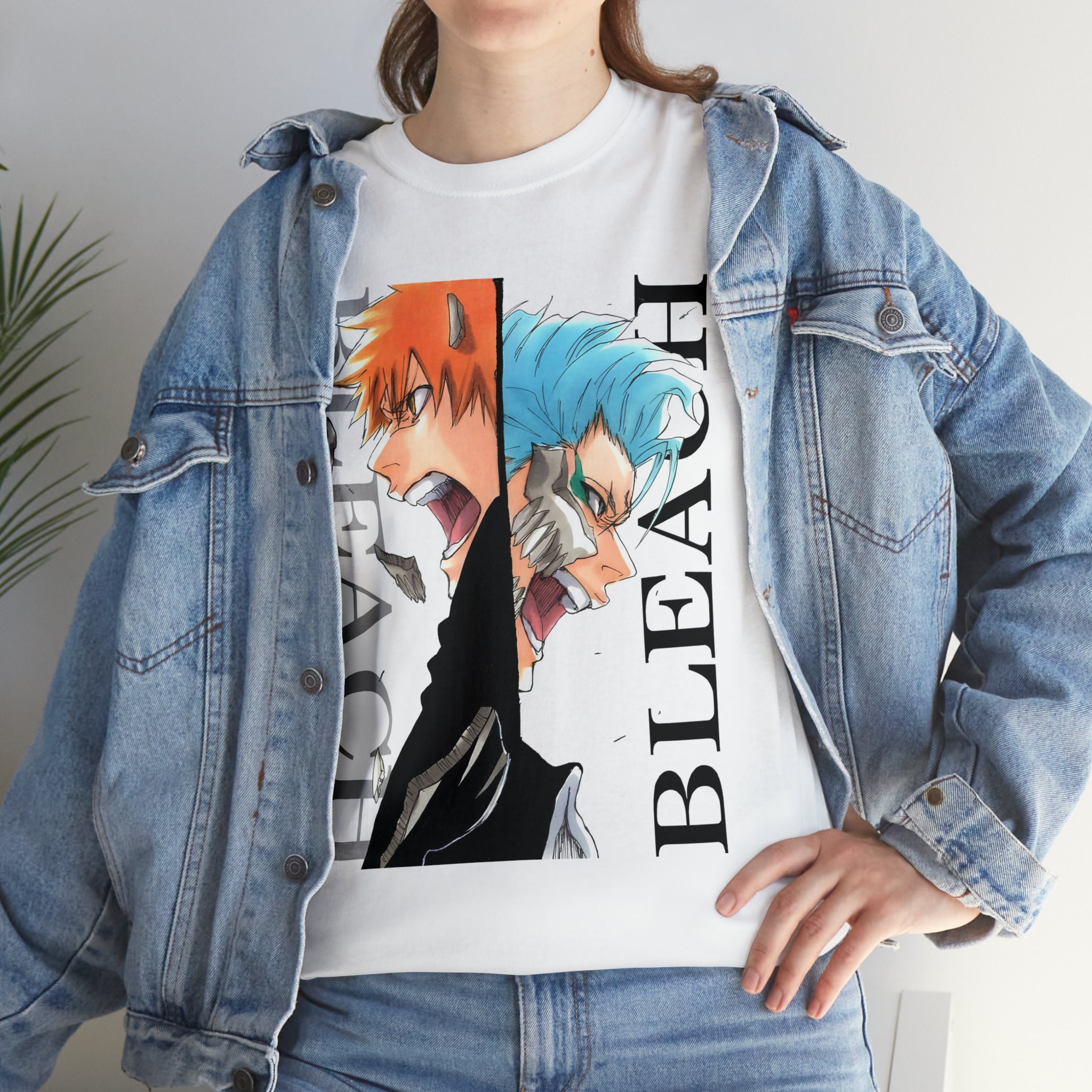 Buy VIKCLIQUE Bleach Anime Ichigo Kurosaki Printed Half Sleeve Round Neck  Black TShirt for MensBoys at Amazonin