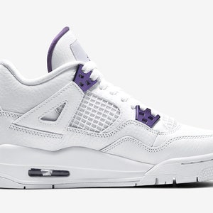 Jordan 4 Retro Metallic Purple - Etsy UK