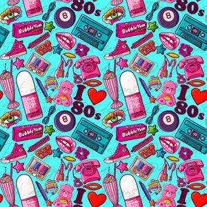80’s seamless file