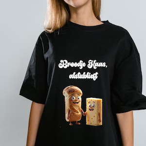 Dutch Pride Holland Nederland The Netherlands Broodje Kaas Cheese Sandwich Tee Shirt Gouda Dutchie