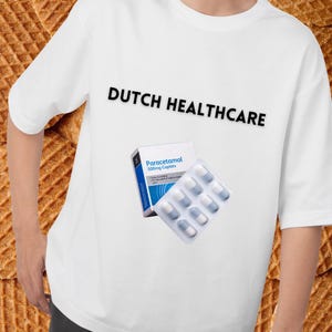Dutch Healthcare Paracetamol T-Shirt Netherlands Doctor Holland Pride for Dutchies Nederland