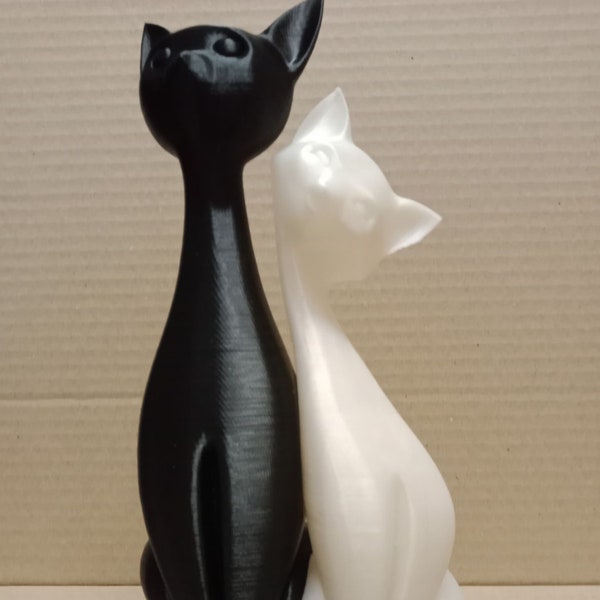 3D Cats Figure* 3D STL file* 3D STL Model* 3D Printer Model* 3D Digital Printing STL File for 3D Printers*