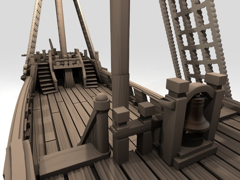 3D Model Ship 3D STL File 3D STL Model 3D Printer Model 3D Digital ...